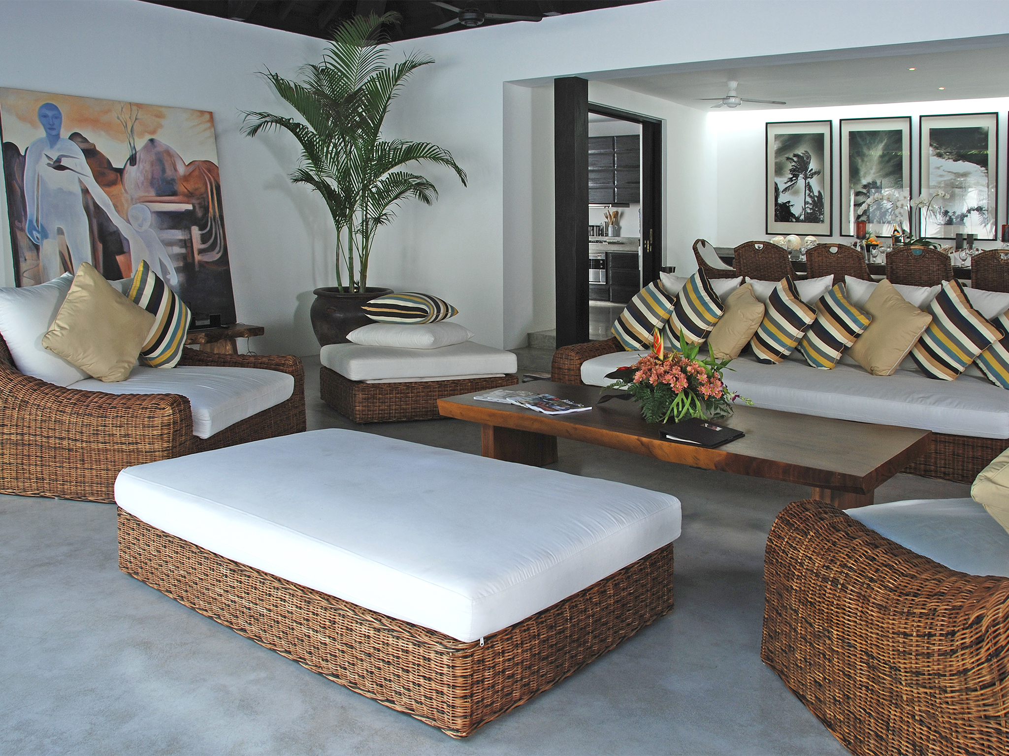 Villa Hana - Living room - Villa Hana, Canggu, Bali